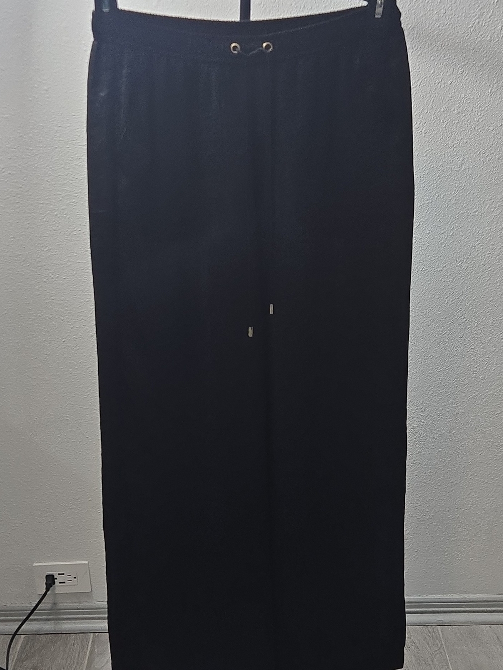 Michael Kors Black Wide-Leg Pants